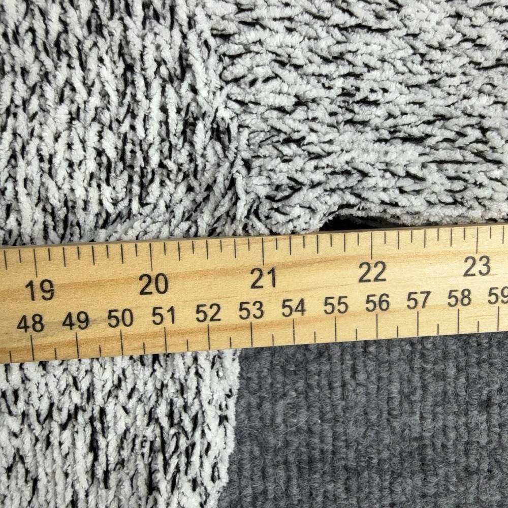 Eddie Bauer Sweater Womens Petite PL Gray Cowl Neck Tunic Chunky Knit Pullover - Picture 9 of 11